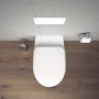 Duravit Architec WC sospeso 57,5 cm, con scarico a pavimento, Durafix incluso - immagine prodotto