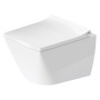 Duravit Viu WC sospeso compatto Rimless - vista dettagliata