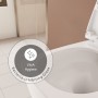 Ensemble WC VitrA Aquacare Metropole avec fonction bidet - vue détaillée