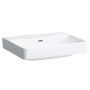 Lavabo LAUFEN PRO S 60 cm sans trou de robinet, avec trop-plein