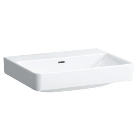 Lavabo LAUFEN PRO S 60 cm sans trou de robinet, avec trop-plein