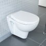 VitrA Conforma Wand-WC, VitrA Flush 2.0, Tiefspüler + 6 cm - Detailansicht