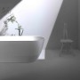 Baignoire autoportante LAUFEN PRO 150 x 70 cm en Marbond - vue détaillée