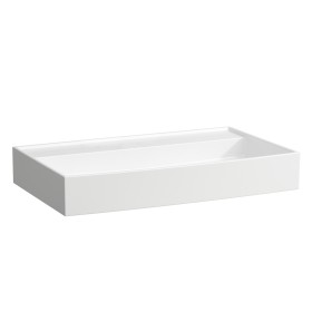 Vasque LAUFEN Kartell 80 x 46 cm, sans trou de robinet, sans trop-plein