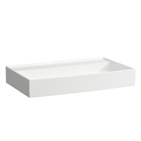 Vasque LAUFEN Kartell 80 x 46 cm, sans trou de robinet, sans trop-plein