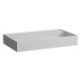 Vasque LAUFEN Kartell 80 x 46 cm, sans trou de robinet, sans trop-plein