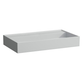Vasque LAUFEN Kartell 80 x 46 cm, sans trou de robinet, sans trop-plein