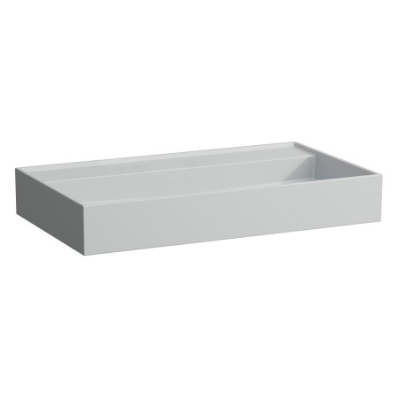 Vasque LAUFEN Kartell 80 x 46 cm, sans trou de robinet, sans trop-plein