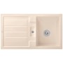 Villeroy & Boch Flavia 50 Einbauspüle, Ablaufgarnitur mit Handbetätigung, reversibel - Detailansicht