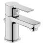 Mitigeur de lavabo monocommande Duravit D-Code FreshStart et MinusFlow - vue détaillée