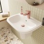 VitrA S20 Waschtisch 60 cm, 1 Hahnloch mittig und Überlauf - technische Ansicht