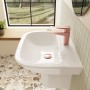 VitrA S20 Waschtisch 60 cm, 1 Hahnloch mittig und Überlauf - Produktansicht