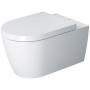 Duravit ME by Starck Wand-WC Rimless mit HygieneGlaze - Detailansicht