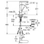 Mitigeur de lavabo monocommande GROHE Plus L-Size EasyDock - photo produit