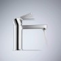 Miscelatore monocomando per lavabo Duravit B.2 S FreshStart e MinusFlow, con scarico a tirante - vista dettagliata