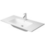 Duravit ME by Starck Möbelwaschtisch 103 cm mit 1 Hahnloch - Detailansicht