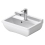 Lavabo à main Duravit Starck 3 45 cm avec 1 trou de robinet - vue détaillée