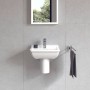Lavabo à main Duravit Starck 3 45 cm avec 1 trou de robinet - photo produit