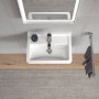 Lavabo Duravit Starck 3 45 cm avec 1 trou de robinet - photo produit