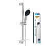 Ensemble de barre de douche GROHE Vitalio Start 110, 60 cm, 2 modes de jet, tablette de douche