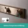hansgrohe RainSelect Thermostat Unterputz für 3 Verbraucher - technische Ansicht