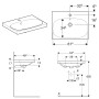 Lavabo Geberit Acanto 65 x 48,2 cm - photo produit