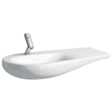 LAUFEN Alessi Lavabo encastrable 90 x 50 cm, avec trou pour robinet et tablette à droite