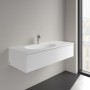 Villeroy & Boch Lavabo sottopiano Antao 120 x 50 cm, con troppopieno nascosto - vista tecnica