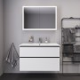 Duravit ME by Starck Möbelwaschtisch 103 cm mit 1 Hahnloch - Produktansicht