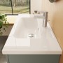 VitrA Integra Möbelwaschtisch Compact 80 cm mit Überlaufloch, 1 Hahnloch mittig - technische Ansicht
