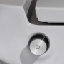 LAUFEN Cleanet Navia WC-doccia senza bordo con apertura laterale per collegamento dell'acqua esterno - vista tecnica
