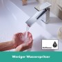 hansgrohe Tecturis E Mitigeur de lavabo monocommande 110 CoolStart économie d'eau+ avec vidage à tirette - vue technique