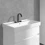 Set di beccuccio per lavabo Villeroy & Boch Dawn senza tappo di scarico - vista tecnica