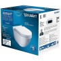 Duravit Starck 3 Wand-WC Rimless Set - Detailansicht
