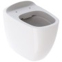Geberit Citterio WC a terra a scarico a pavimento, incasso a filo muro, Rimfree