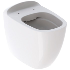 Geberit Citterio WC a terra a scarico a pavimento, incasso a filo muro, Rimfree
