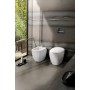 Geberit Citterio WC a terra a scarico a pavimento, incasso a filo muro, Rimfree - vista dettagliata