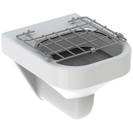 Évier d'égouttoir Geberit Publica avec grille rabattable