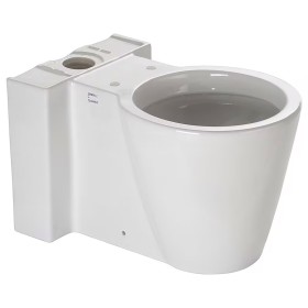 Combinazione WC a pavimento Duravit Starck 1 con scarico a pavimento