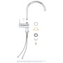 Rubinetto monocomando GROHE Minta, DN 15 - vista dettagliata
