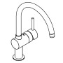 Rubinetto monocomando GROHE Minta, DN 15 - vista tecnica