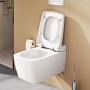 VitrA Metropole WC-Sitz ohne Absenkautomatik - technische Ansicht