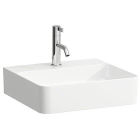 Vasque à poser LAUFEN Val 45 x 42 cm avec trou de robinet, sans trop-plein