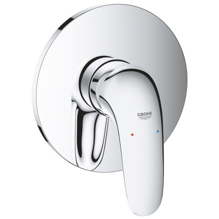 Mitigeur de douche monocommande GROHE Eurostyle pour Rapido SmartBox, levier fermé