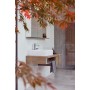 Lavabo Duravit Vero 70 cm avec 1 trou de robinet - vue technique