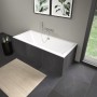 Duravit DuraSquare Badewanne Rechteck 180 x 80 cm, Einbauversion - Detailansicht
