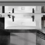 hansgrohe Xevolos E Lavabo 120 x 48 cm con 2 fori per rubinetto senza troppo pieno - immagine prodotto