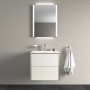 Meuble-lavabo Duravit Viu 63 cm avec 1 trou de robinet, avec trop-plein - vue détaillée