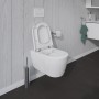 Duravit ME by Starck Wand-WC Rimless - technische Ansicht