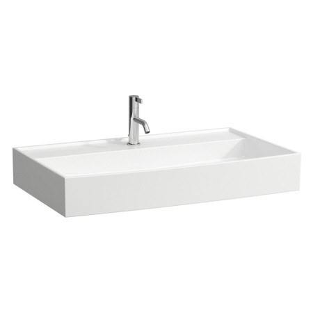 Vasque LAUFEN Kartell 80 x 46 cm, avec 1 trou de robinet, sans trop-plein